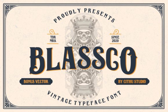 Bring Your Handmade Creations to Life with Blassco Font