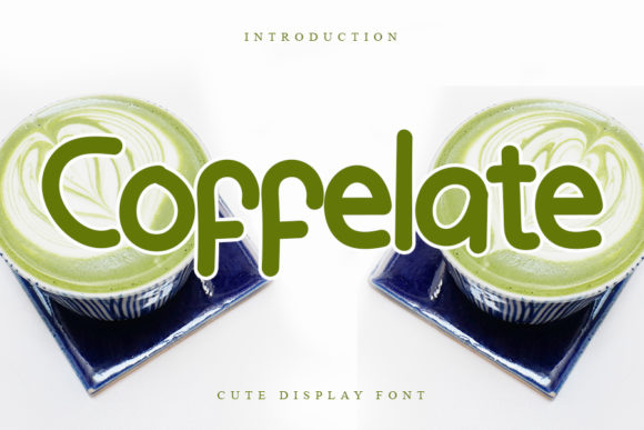 Coffelate: A Jolly and Clean Display Font for Creative Projects