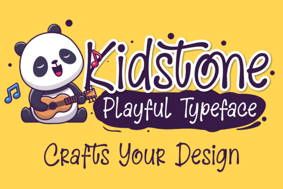 Discover Kidstone: A Playful Display Font for Engaging Web Designs