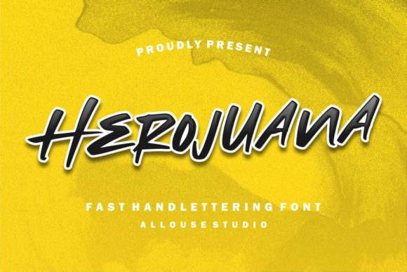 Enhance Your Campaigns with Herojuana: A Bold, Stylish Display Font
