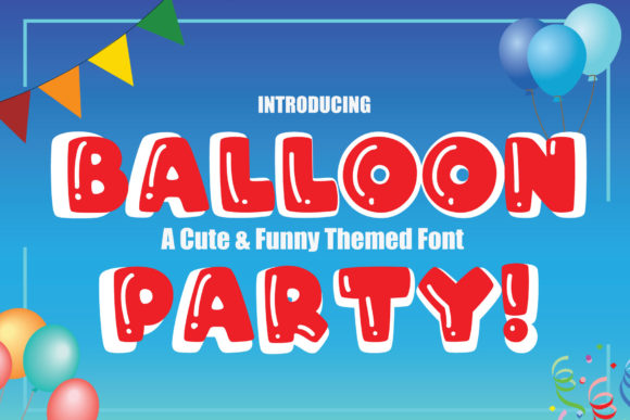 Enhance Your Web Design with Balloon Party Font