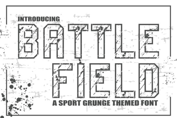 Exploring Battlefield: A Bold and Assertive Display Font