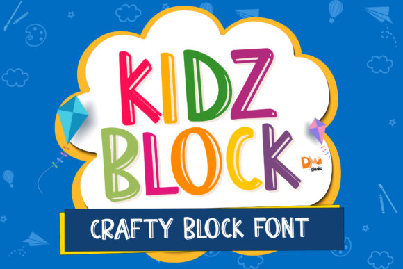 Exploring Kidz Block: A Playful Display Font