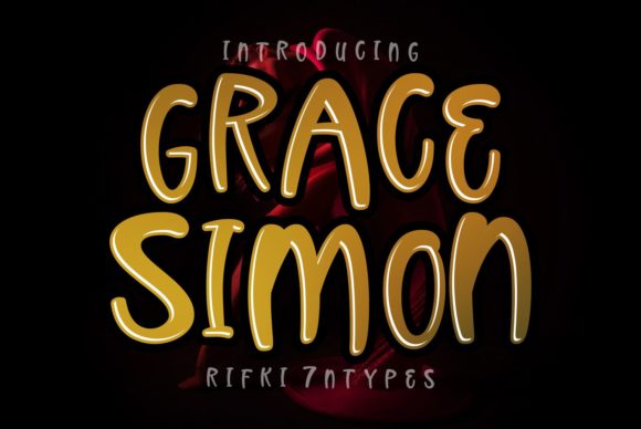 Grace Simon: A Charming Display Font for Web Design