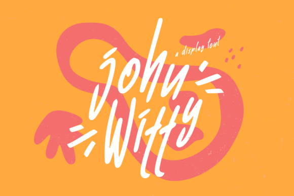 John Witty: A Trendy Display Font for Eye-Catching Campaigns