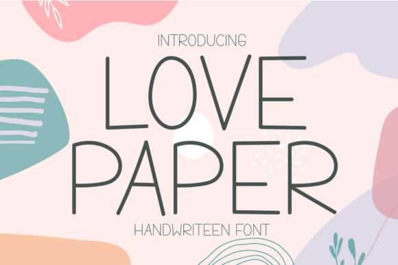 Love Paper: A Display Font for Editorial Elegance