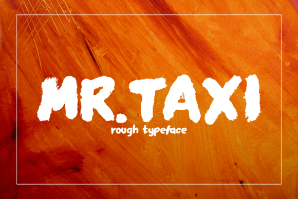 Mr Taxi: A Bold, Playful Display Font