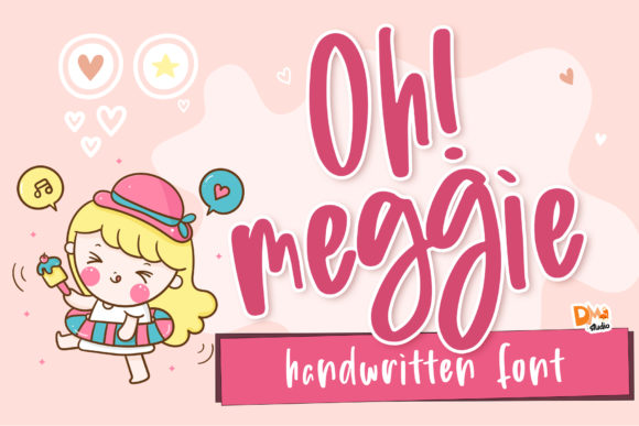 Oh Meggie: A Playful Display Font for Engaging Web Designs