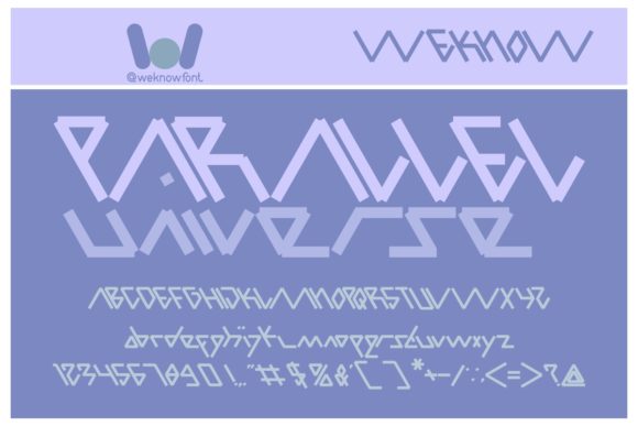 Parallel: A Quirky Display Font for Creative Crafters