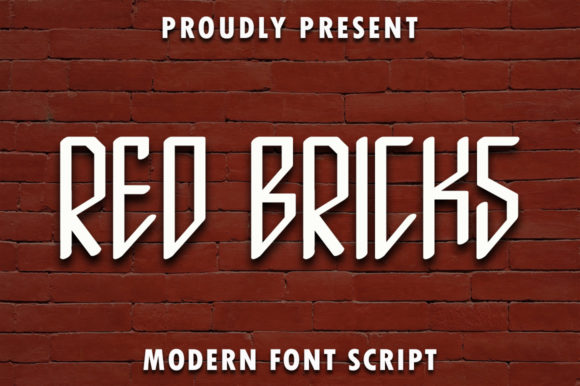 Red Bricks: A Versatile Display Font for Crafters
