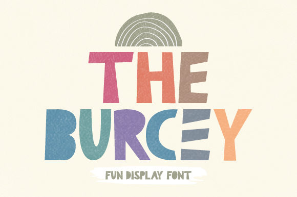 The Burcey: A Bold and Stylish Display Font