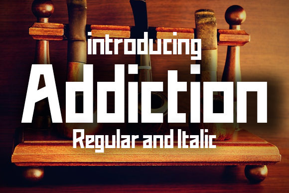 Transform Your Brand with Addiction, the Bold Display Font