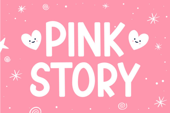 Transform Your Brand with Pink Story: A Sweet and Friendly Display Font