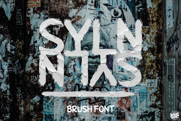 Unleash Creativity with Syln: A Bold Brushed Display Font