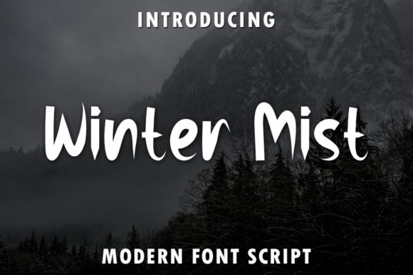 Winter Mist: A Cool Display Font for Engaging Campaigns